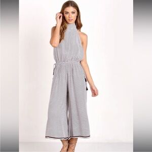 FAITHFULL THE BRAND Fleetwood Jumpsuit Maryam Print size small